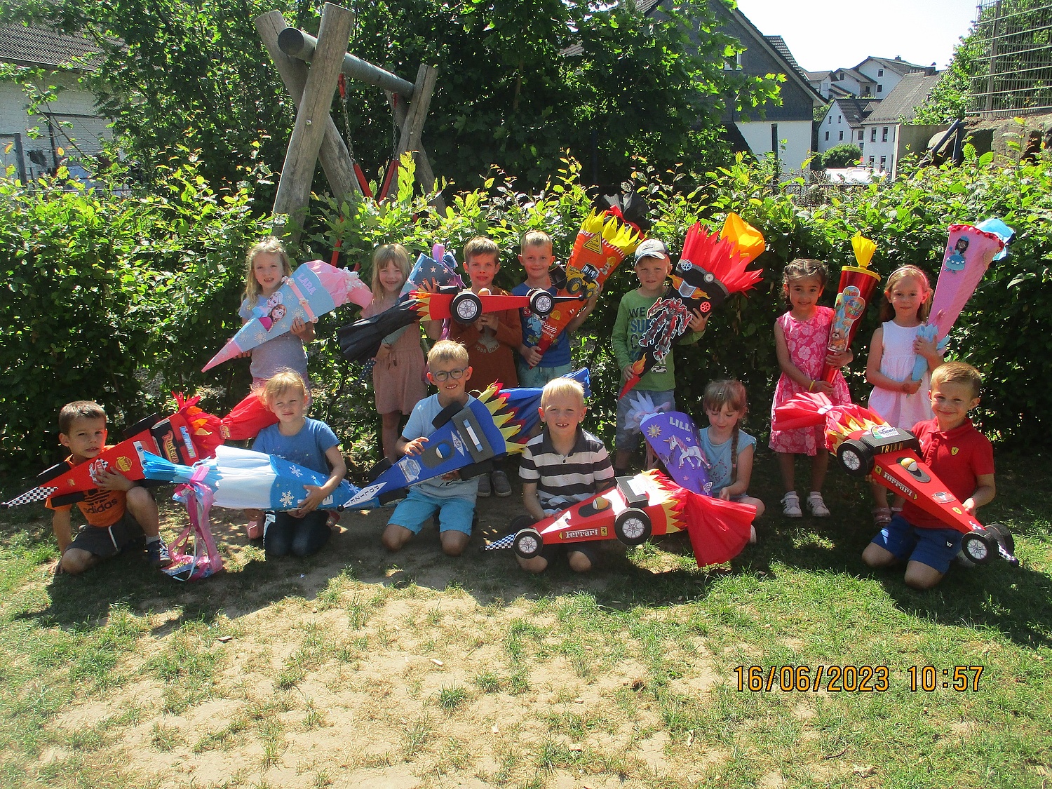 Nachtlager der Vorschulkinder